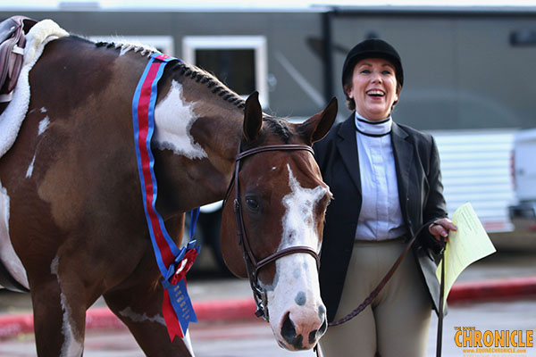 Kokemiller/All About The Goods and Bull/Timeless Assets Win APHA World Amateur Hunter Under Saddle