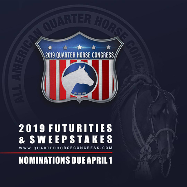 2019 QH Congress Futurity and Sweepstakes Entry Info Online