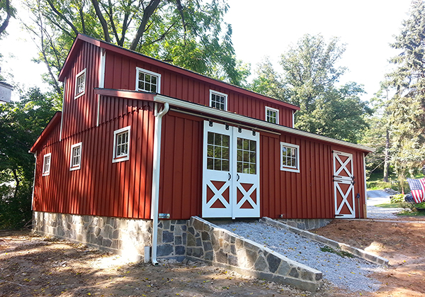 How to Build a Low Maintenance Horse Barn