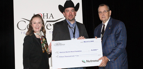 Large Donations Made to AQHA Foundation- $25,000
