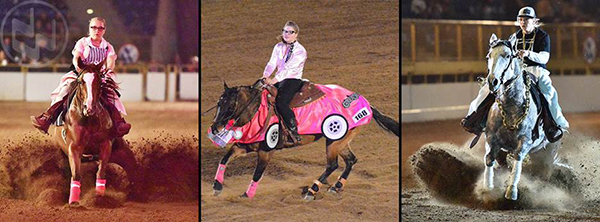 Inaugural Youth Freestyle Reining Showcase Highlights Three, Creative Ladies