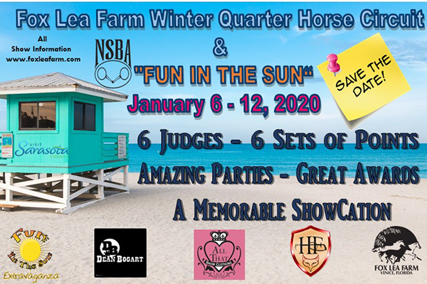 Fox Lea Farm Announces Winter Show Dates For 2020