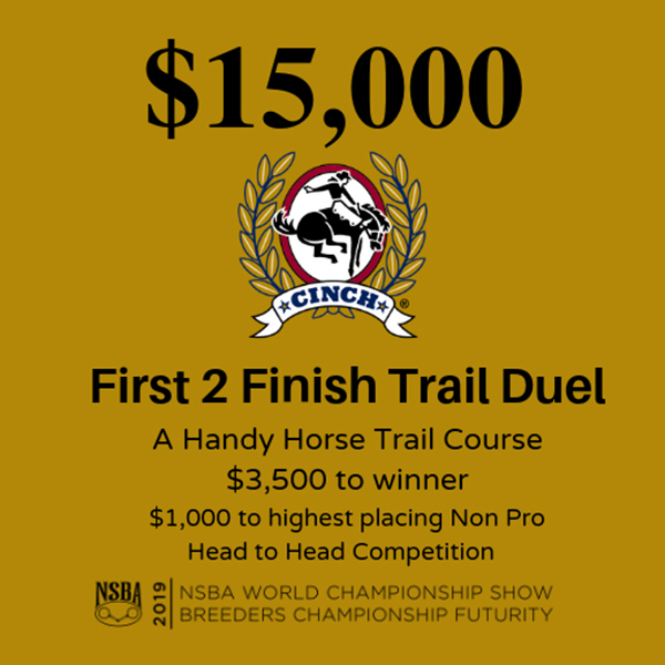 First 2 Finish Trail Duel Returning to NSBA World Show