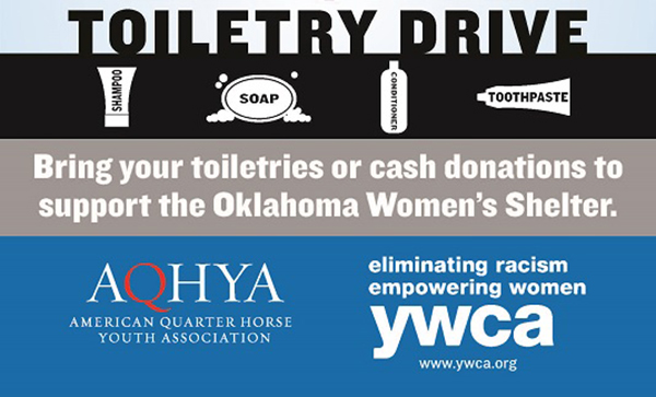 AQHYA Members to Host Toiletry Drive at World Show