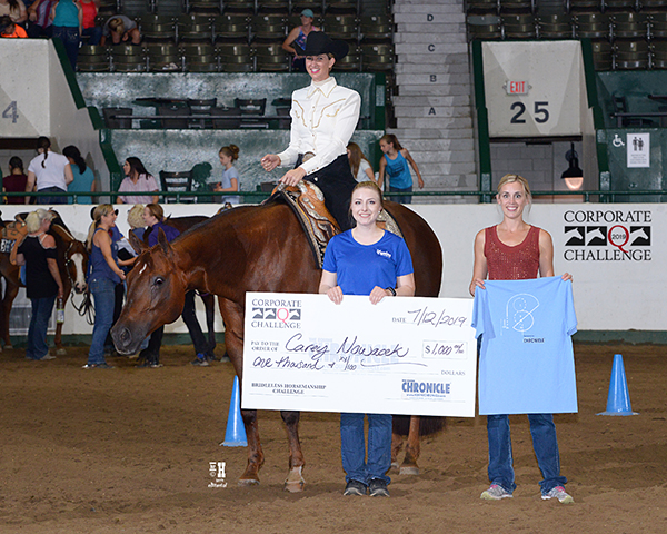 EC TV- Equine Chronicle Bridleless Horsemanship Winning Run