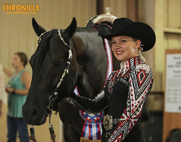 From Trailer Accident to Champion- Kyla Jackson and Cadillac In Black Win L2 Horsemanship at AQHA Youth World