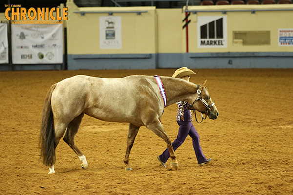 Caitlin Lyons and Olivia Frost Named First Champion of AQHA Youth World in 158-Entry L2 Showmanship