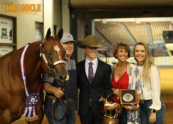 Castle, Lewis, Searles, Hamm, and Shepard Win Titles at AQHA Youth World
