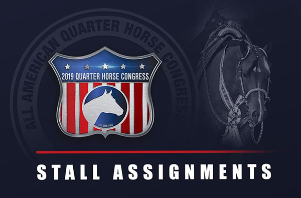 2019 QH Congress Stall Assignments