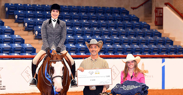 All Ways Lazy Wins 2019 Breeders Trust Non-Pro 3 & 4-Year-Old HUS Stakes at APHA World