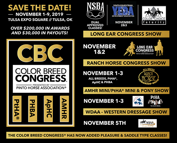 Save The Date For 2019 Color Breed Congress