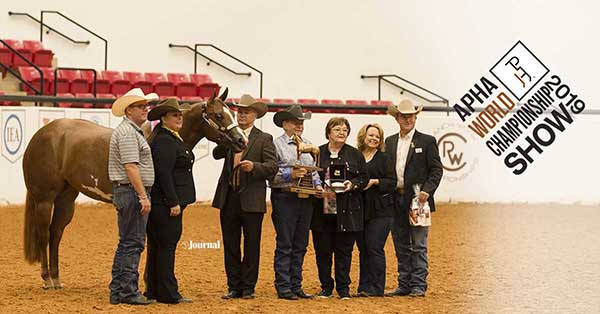 Shes Stylish Presented with Scarlet Print Award at APHA World Show