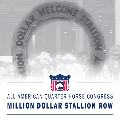 Visit Million Dollar Stallion Row Exhibit at 2019 QH Congress