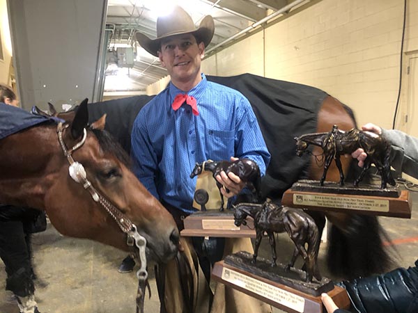 Trevor Johns Pilots Legacy Made to Win 4 & 5-Year-Old Non Pro Trail Stakes at Congress