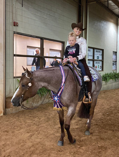 At the AQHA World Championship – November 19, 2019 with the G-Man