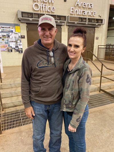 At the AQHA World Championship – November 20, 2019 with the G-Man