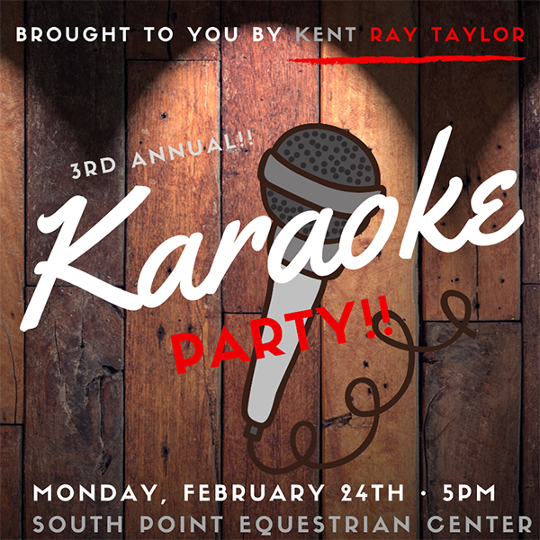 Kent Ray Taylor Presents Karaoke Party, Feb. 24 at Silver Dollar!