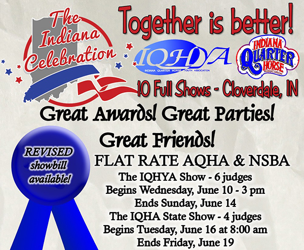 New Joint Show- The Indiana Celebration- Joint Effort of IN Youth Show and State Show
