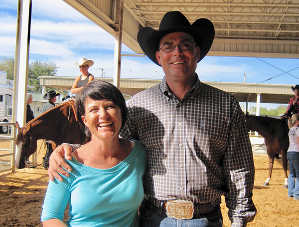 Reid Thomas Performance Horses Welcomes Kim and Curtis Reynolds