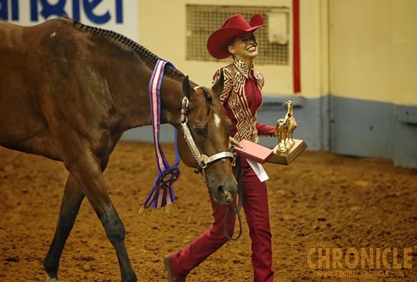 First Time Winners, Camille Kennedy and Ava Hathaway, Win Titles at AQHA Youth World