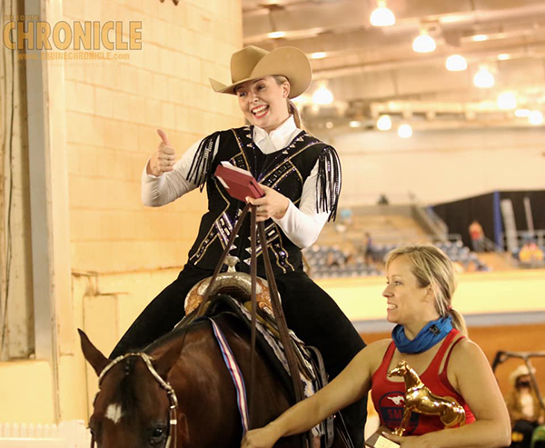 Evening Winners at AQHA Youth World Include Keller, Humbert, and Bennett