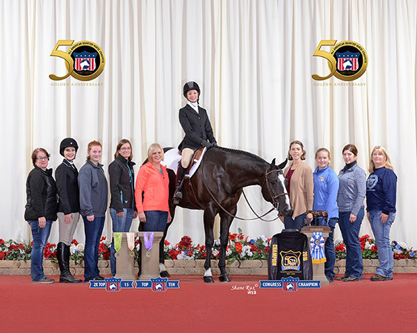 Quarter Horse Congress $1,000 Trainer Award- Karla Friedli