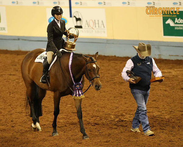 AQHA Over Fence World Champions Include Linda Crothers and Chuck Briggs