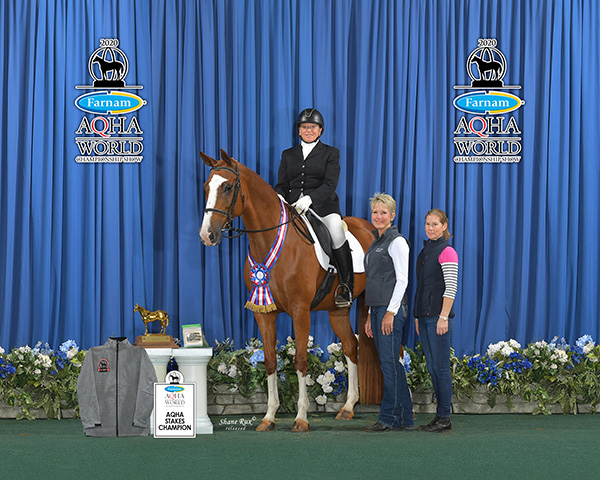 Lynn Palm Takes Top Honors in Inaugural AQHA World Championship Show Dressage Stakes Classes