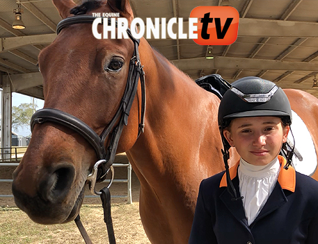 13-year-old Layla Delvecchio- Dressage Classes at FL Gulf Coast