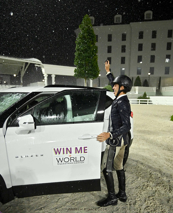 17-Year-Old Equestrian Wins New Car During WEC-Ocala Equitation Cup!
