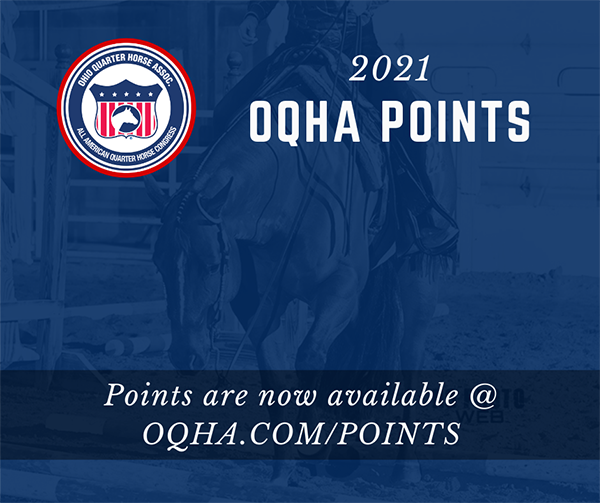 2021 OQHA Points Now Online