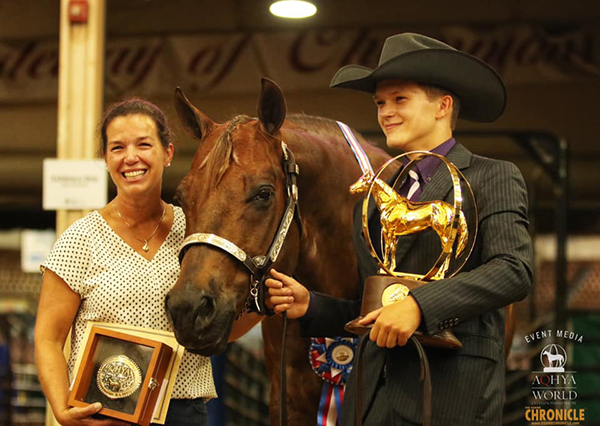 Champions During Day 1 of AQHA Youth World Include West, Froman, Blackwell, Beauchamp, Black, and More