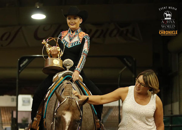 3 Years, 3 Different Horses, 3 Wins: Emma Gore Wins 13 and Under Horsemanship at AQHA Youth World