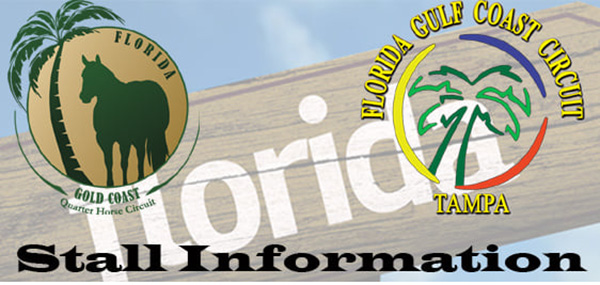 Stalling Information Available For FL. Gold and Gulf Coast Shows