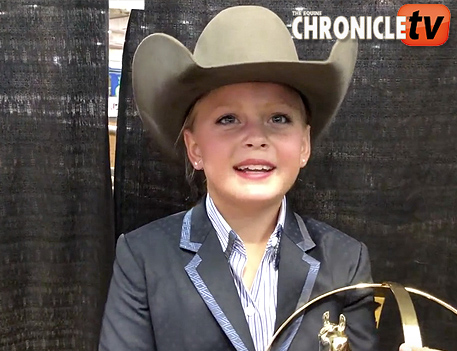 ECTV- AQHA Youth World- Georgia Cook and KR Xfiniti