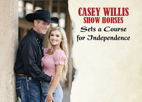 Setting a course for independence – Casey Willis Show Horses