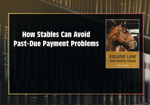 How Stables Can Avoid  Past-Due Payment Problems
