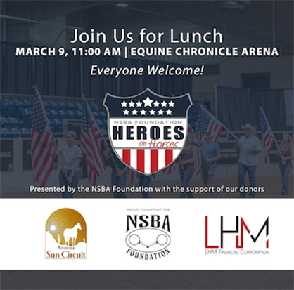 NSBA Foundation and LHM Financial Celebrate Arizona Heroes on Horses