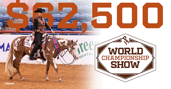 Lope Your Way to $62,500 Added at APHA World Show