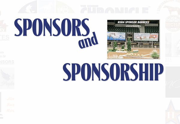 Sponsors and Sponsorship