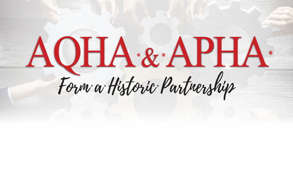 AQHA & APHA Form a Historic Partnership