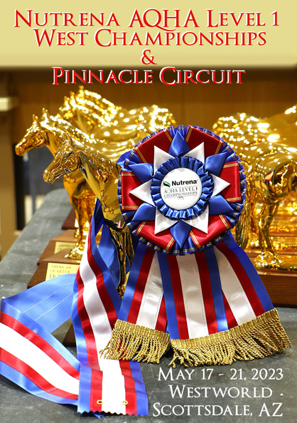Pinnacle Circuit and AQHA L1 West Championship Dates and Judges