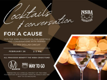 Join NSBA for Cocktails and Conversations at Silver Dollar Circuit