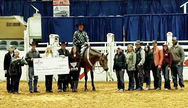 Rusty Green Wins March To The Arch 3YO and Older Limited Horse Western Pleasure Slot Class