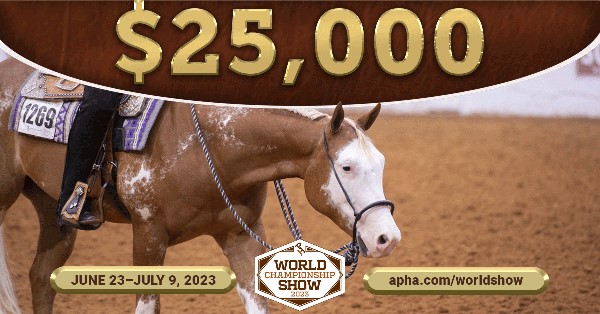 Simply Golden: $25,000 Added to Gold Breeders’ Futurities at the 2023 APHA World Show