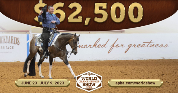 $62,500 Added for 2023 Paint World Western Pleasure & Hunter Under Saddle