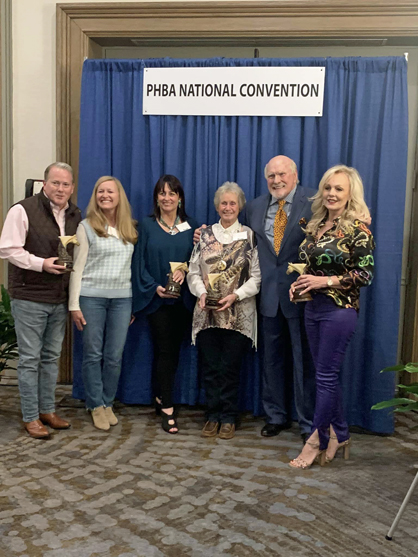 Terry and Tammy Bradshaw Inducted into Palomino Horse Breeders of America Hall of Fame