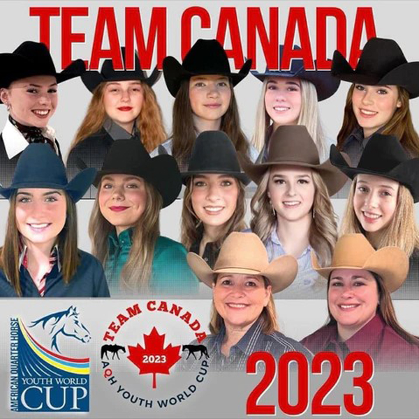 AQHYA World Cup – Team Canada 2023
