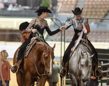 Sisters Power Auburn Equestrian on Championship Ride
