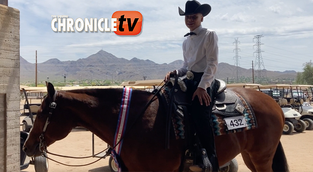 Chesney Watkins with The Company You Keep win L1 13 & Under Horsemanship